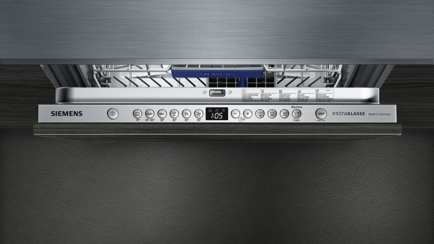 Siemens iQ300 Volledig geïntegreerde vaatwasser 60 cm A++