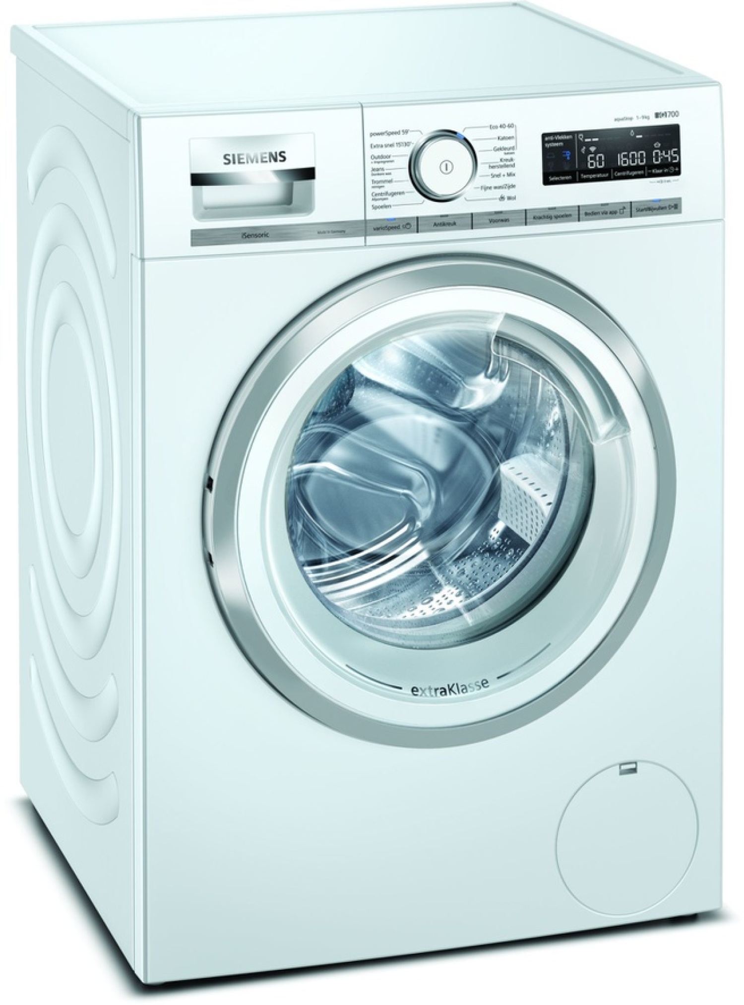 Siemens wasmachine 9KG 1600 toeren Extra Klasse A+++ (-30%)