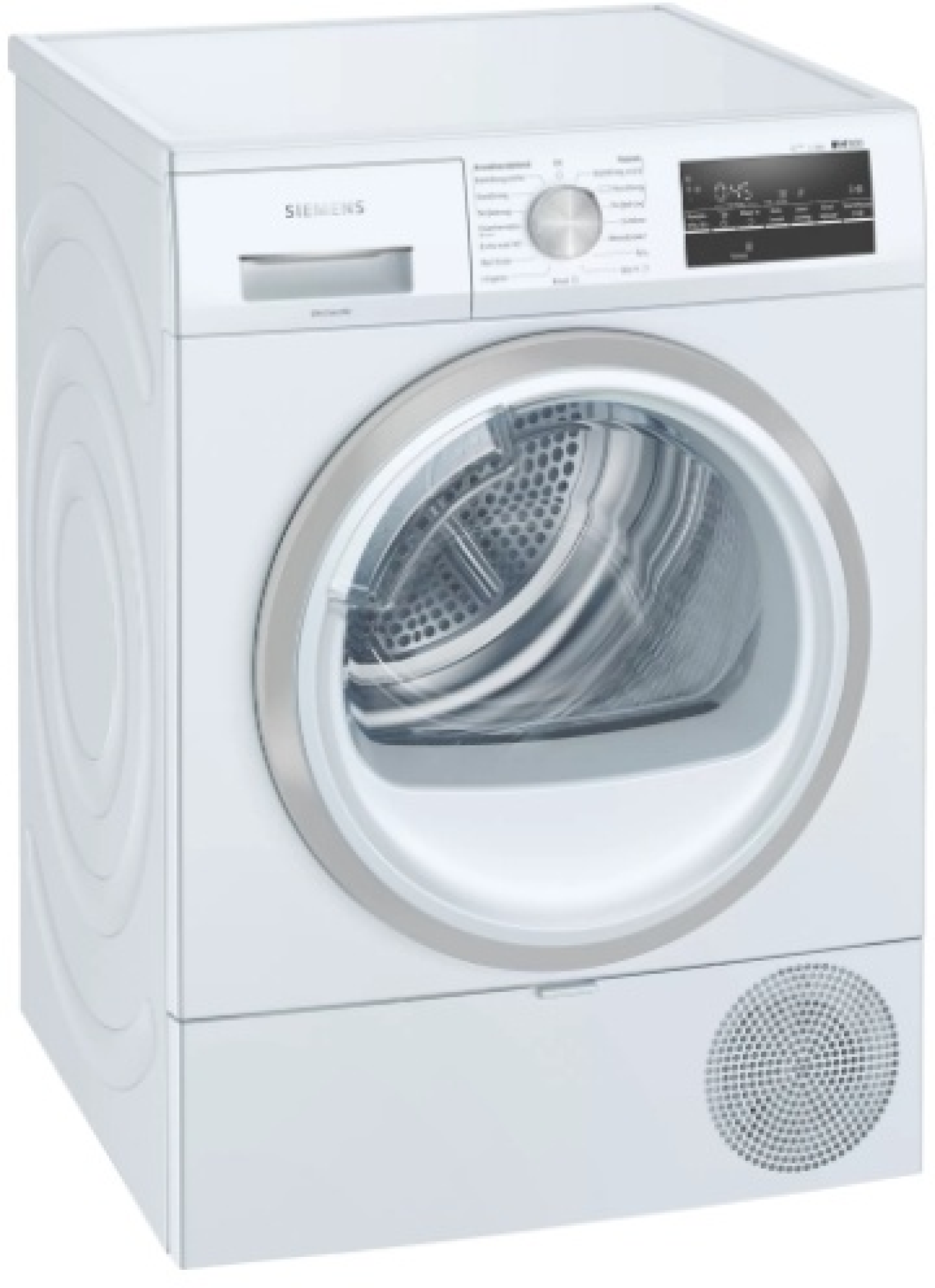Siemens 8KG warmtepompdroger voor zeer efficiënte droging met energieklasse A+++